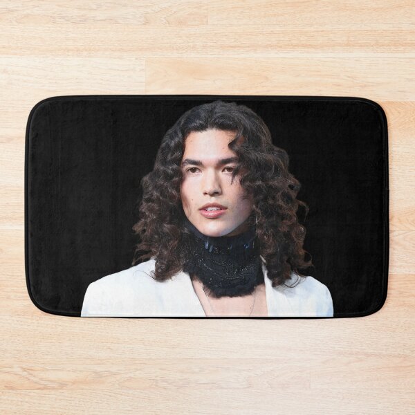 Item preview, Conan Gray – Elegant Curly Hair Portrait in Minimalist Indie Style designed and sold by aziakuboires.