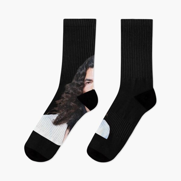 Item preview, Conan Gray – Elegant Curly Hair Portrait in Minimalist Indie Style designed and sold by aziakuboires.