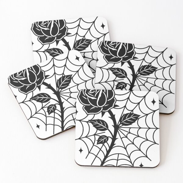 Item preview, Gothic Spider Rose designed and sold by bashhonkdesign.