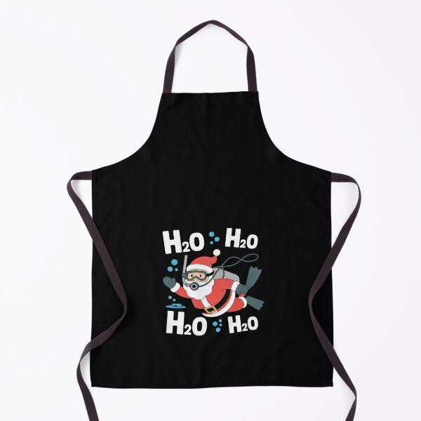 Item preview, Funny Diving H2O Pun Scuba Christmas Santa Meme designed and sold by khorbiasieno.