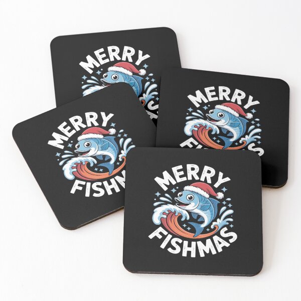Item preview, Funny Fish Christmas Fishing Xmas designed and sold by MinaReinger.