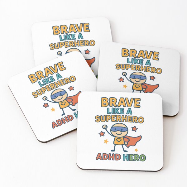 Item preview, Brave Like A Superhero – ADHD Hero Power designed and sold by MomParentADHD.