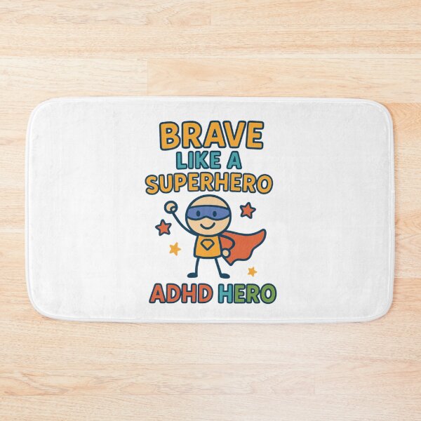 Item preview, Brave Like A Superhero – ADHD Hero Power designed and sold by MomParentADHD.