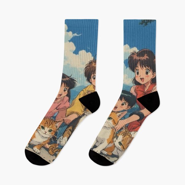 Item preview, Anime girls with cat designed and sold by frogfluff.