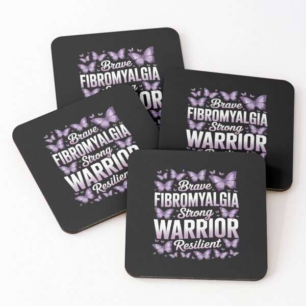 Item preview, Fibromyalgia Warrior Brave Strong Resilient Purple Butterfly designed and sold by August4Laughs25.