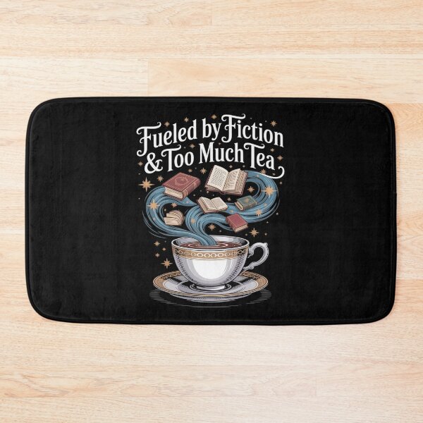 Item preview, Fiction Book Lover Fueled By Fiction Too Much Tea designed and sold by August4Laughs25.