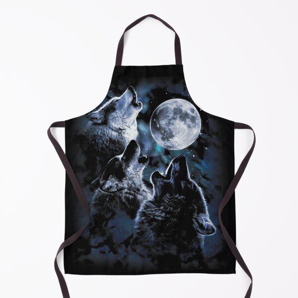 Item preview, Three Wolves Howling at The Moon - Mystical Wolf Pack designed and sold by GalenoHenley.