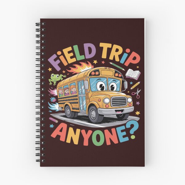 Item preview, Field Trip Anyone Field Day Let The Games Begin School Bus designed and sold by August4Laughs25.