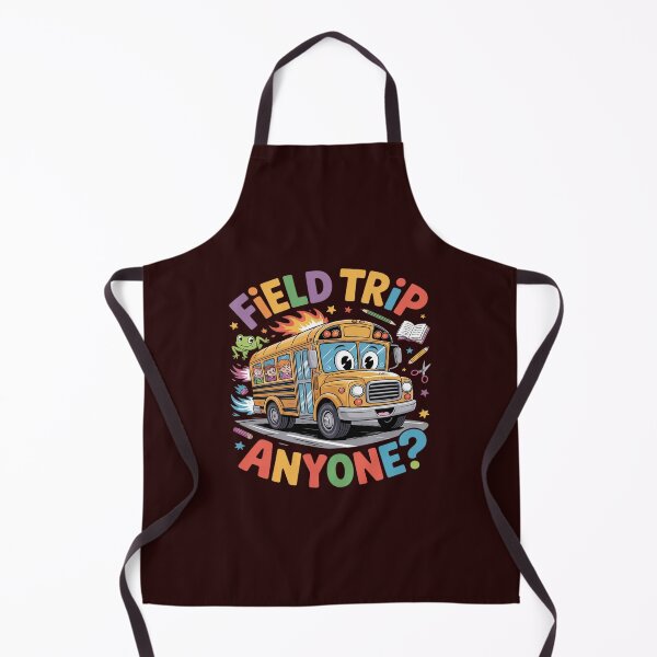 Item preview, Field Trip Anyone Field Day Let The Games Begin School Bus designed and sold by August4Laughs25.