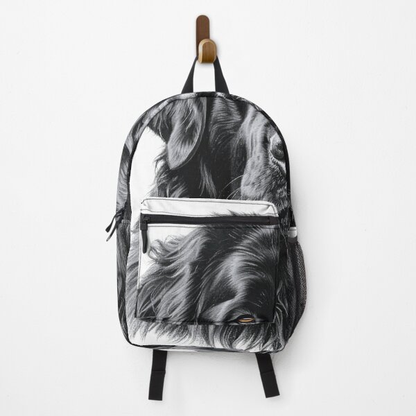 Item preview, Majestic Newfoundland in pencil – Realistic portrait of canine nobility designed and sold by arteopolis.
