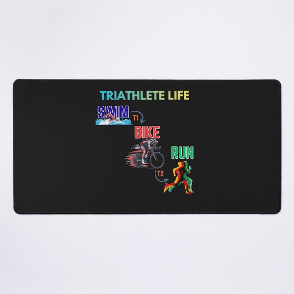 Item preview, Triathlete Life – Swim Bike Run Minimalist Design | Athlete Gift & Apparel designed and sold by endurothreads.