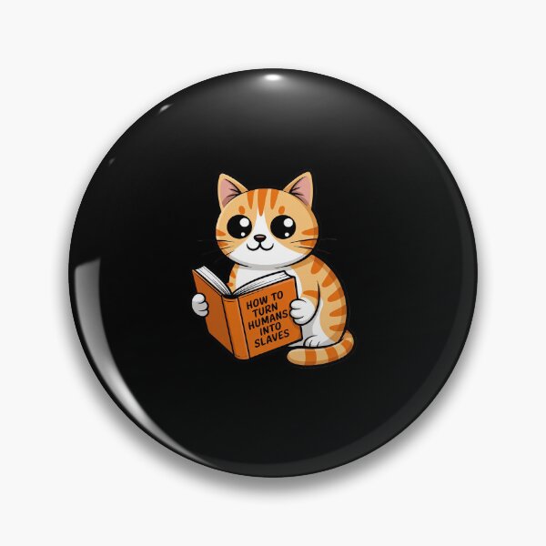 Item preview, Funny Cat Reading Book Slaves designed and sold by marcusry.