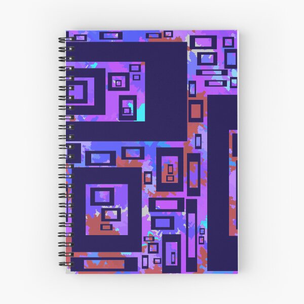 Item preview, Abstract purples and blues designed and sold by JustLagoons.