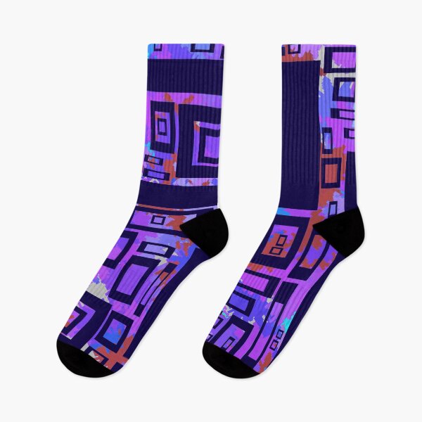 Item preview, Abstract purples and blues designed and sold by JustLagoons.