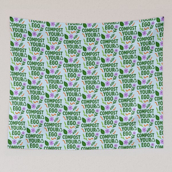 Item preview, Let That Ego Rot – Botanical Mindset Graphic designed and sold by SanPedroArt.