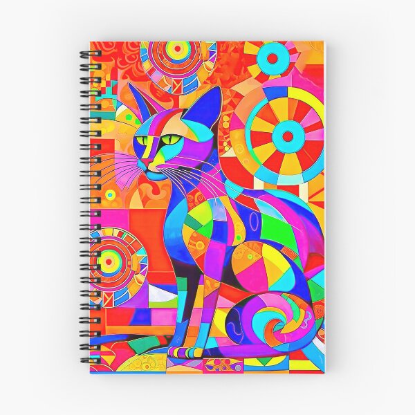 Item preview, Constructivist Kaleidoscope Cat designed and sold by LanaGustavsson.