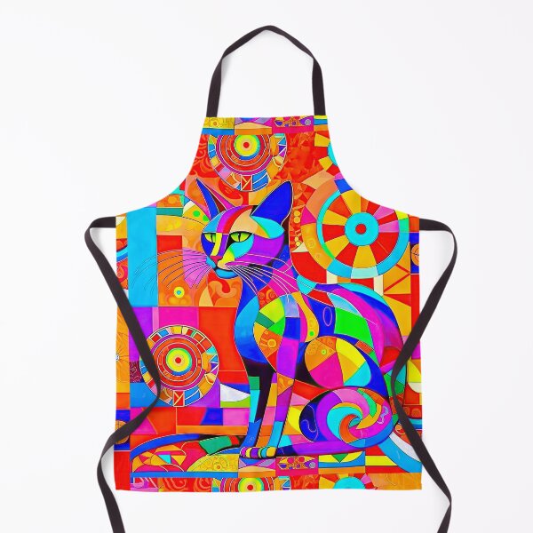 Item preview, Constructivist Kaleidoscope Cat designed and sold by LanaGustavsson.