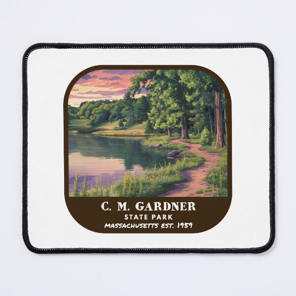 Item preview, Vintage C.M. Gardner State Park (Massachusetts State Park) designed and sold by RabbitK.