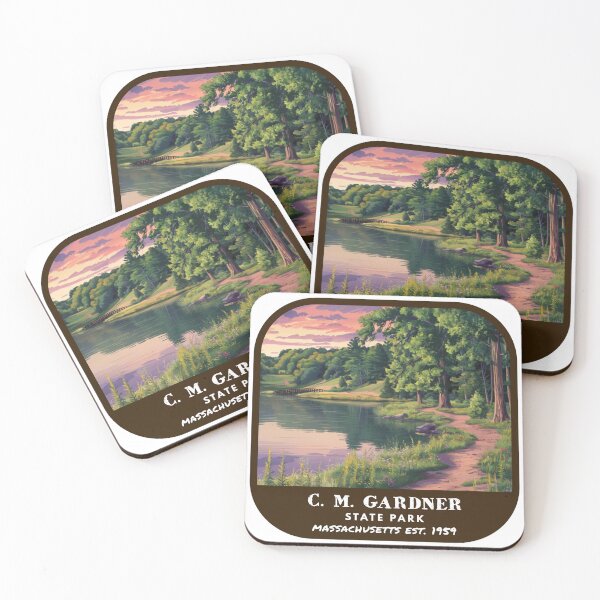 Item preview, Vintage C.M. Gardner State Park (Massachusetts State Park) designed and sold by RabbitK.