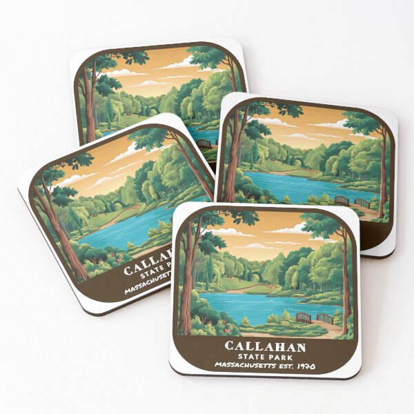 Item preview, Vintage Callahan State Park (Massachusetts State Park) designed and sold by RabbitK.