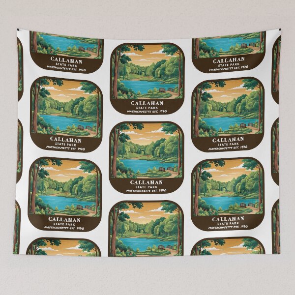 Item preview, Vintage Callahan State Park (Massachusetts State Park) designed and sold by RabbitK.