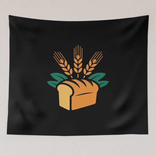Item preview, Fresh Bread and Wheat Funny Baking designed and sold by HaileyRobel.