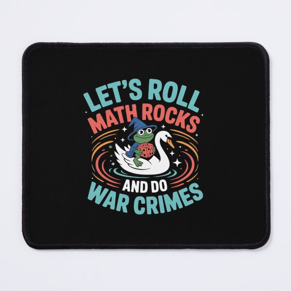 Item preview, Frog Riding Goose Let's Roll Math Rocks and Do War Crimes designed and sold by RayArmstrong.