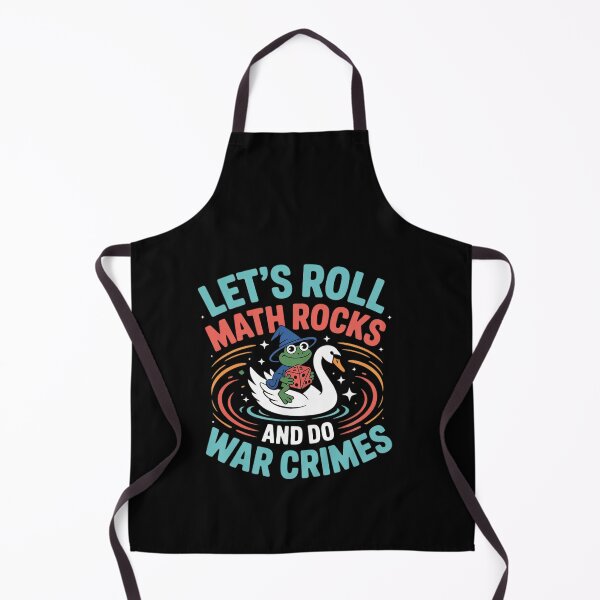 Item preview, Frog Riding Goose Let's Roll Math Rocks and Do War Crimes designed and sold by RayArmstrong.