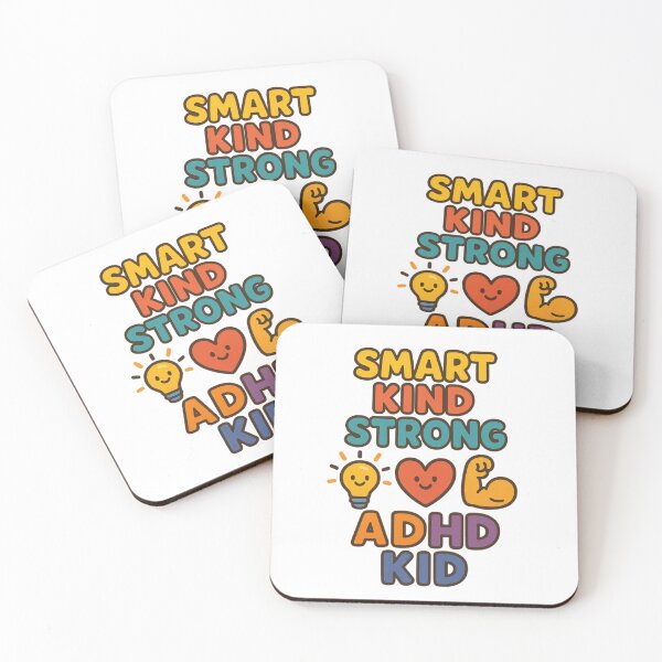 Item preview, Smart Kind Strong – Proud ADHD Kid Design designed and sold by MomParentADHD.