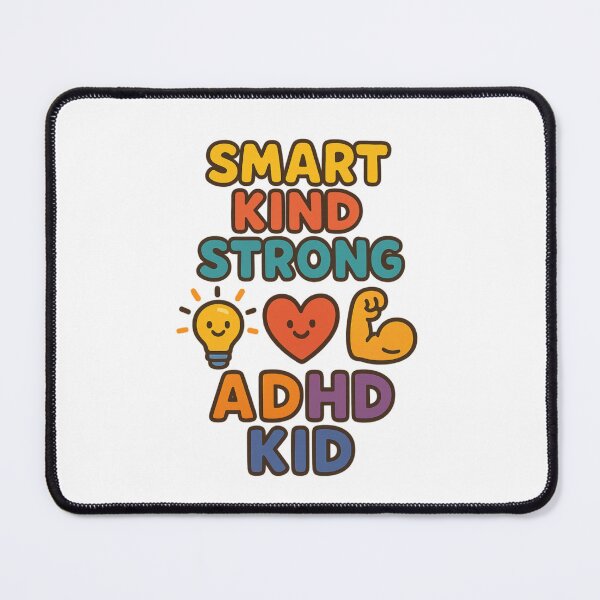 Item preview, Smart Kind Strong – Proud ADHD Kid Design designed and sold by MomParentADHD.
