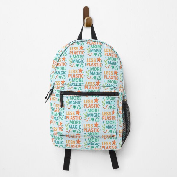 Item preview, Less Plastic More Magic – Eco-Friendly Whimsical Design designed and sold by SanPedroArt.