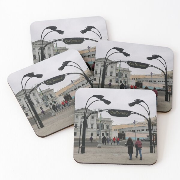 Item preview, Sunset Korea Advanced Institute of Science And & Technology Over City Streets designed and sold by Aninature.