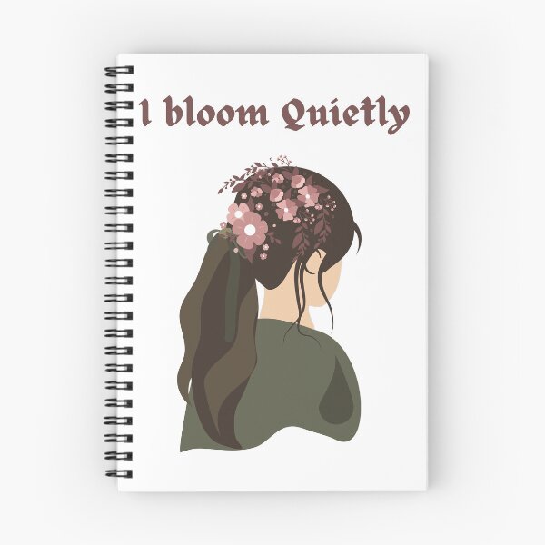 Item preview, I Bloom Quietly Introvert Calm Vibes Tshirt  | Cool Aesthetic Mindful Growth Design | I Bloom Quietly Classic Soft Energy Tshirt  designed and sold by YasirHamidDesigns .