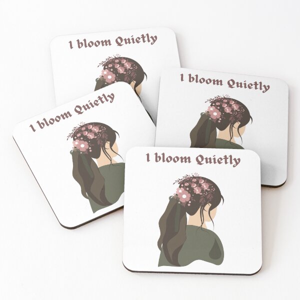 Item preview, I Bloom Quietly Introvert Calm Vibes Tshirt  | Cool Aesthetic Mindful Growth Design | I Bloom Quietly Classic Soft Energy Tshirt  designed and sold by YasirHamidDesigns .