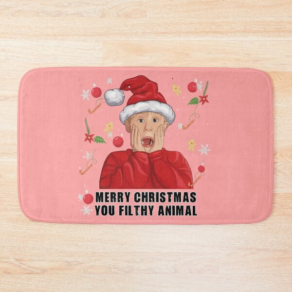 Item preview, Merry christmas you filthy animal designed and sold by YChangShop.