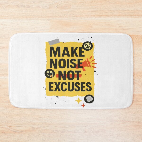 Item preview, No Excuses – Just Volume designed and sold by SanPedroArt.