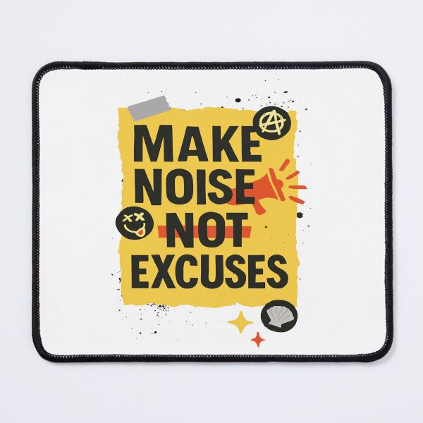 Item preview, No Excuses – Just Volume designed and sold by SanPedroArt.