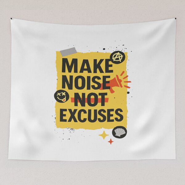 Item preview, No Excuses – Just Volume designed and sold by SanPedroArt.