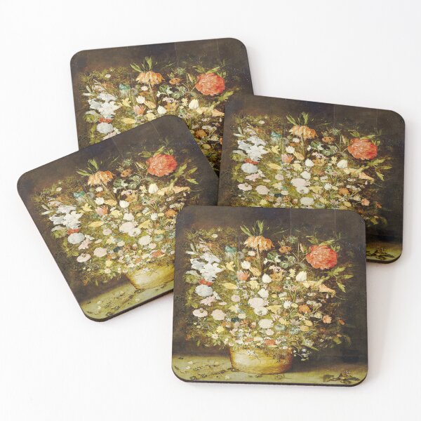 Item preview, Still Life with Flowers in a Yellow Vase – Jan Brueghel the Elder (1600–1630) designed and sold by UBU-space.