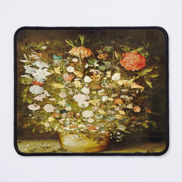Item preview, Still Life with Flowers in a Yellow Vase – Jan Brueghel the Elder (1600–1630) designed and sold by UBU-space.
