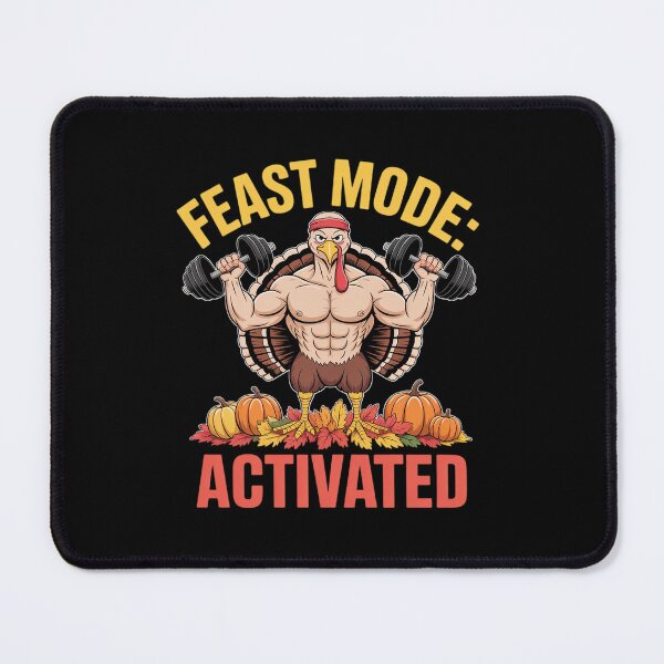 Item preview, Feast Mode Activated Funny Thanksgiving Turkey designed and sold by HaileyRobel.