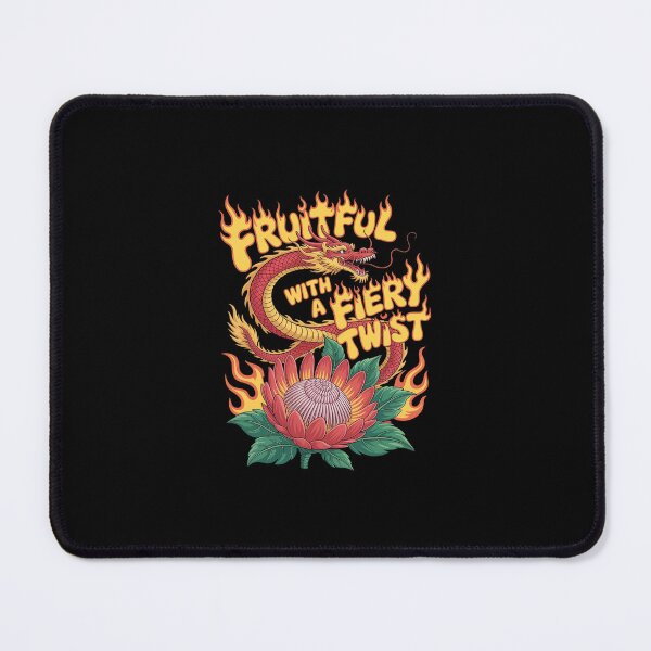 Item preview, Fiery Twist Fruit Pitaya Lover Tropical Exotic Diet Humor designed and sold by FranzFriesen.