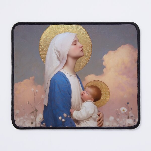 Item preview, Our Lady Among the Flowers designed and sold by SanctifiedSouls.