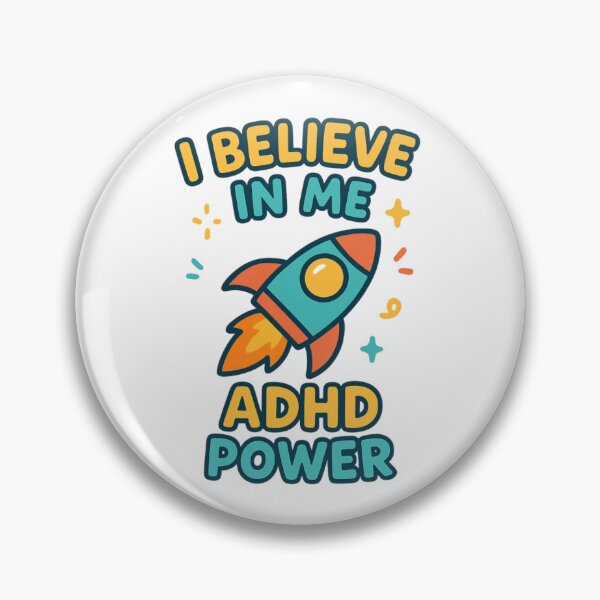 Item preview, I Believe In Me – ADHD Power Rocket designed and sold by MomParentADHD.