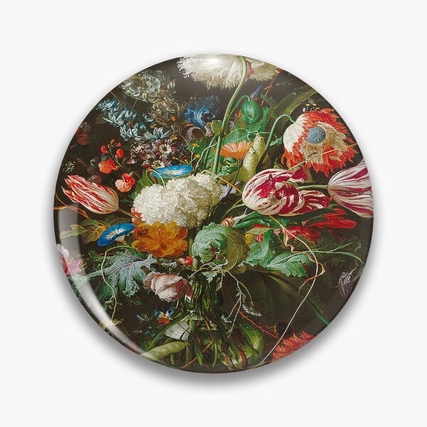 Artikelvorschau, Blumenvase – Vintage Blumenstillleben von Jan Davidsz. de Heem (1660) entworfen und verkauft von UBU-space.