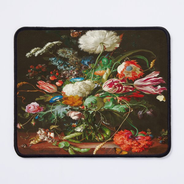 Artikelvorschau, Blumenvase – Vintage Blumenstillleben von Jan Davidsz. de Heem (1660) entworfen und verkauft von UBU-space.
