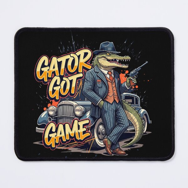 Item preview, Gangster Alligator Gator Got Game Vintage Mobster Art designed and sold by SholoStudio.