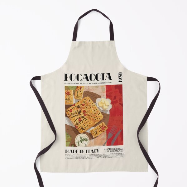 Item preview, Italy Focaccia Wall Art designed and sold by SurfolioPrints.