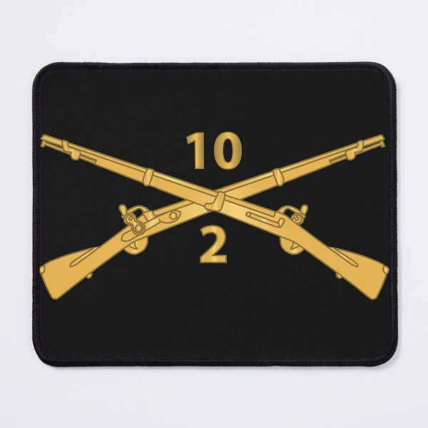 Item preview, Army - 2nd Battalion, 10th Infantry Regiment Branch wo Txt X 300 designed and sold by Military Insignia Products.