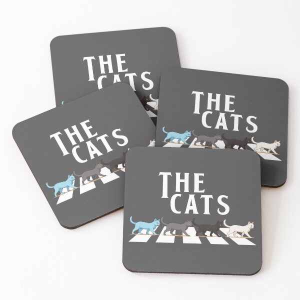 Item preview, Los gatos - Abbey Road designed and sold by Nacho Average Designs.